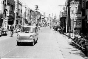 昭和30年代の大町商店街